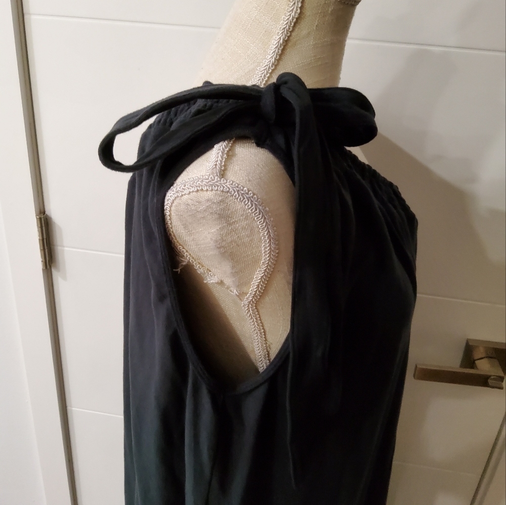 Daily Practice by Anthropologie Ruched One-Shoulder Mini Dress Size L - Picture 9 of 15